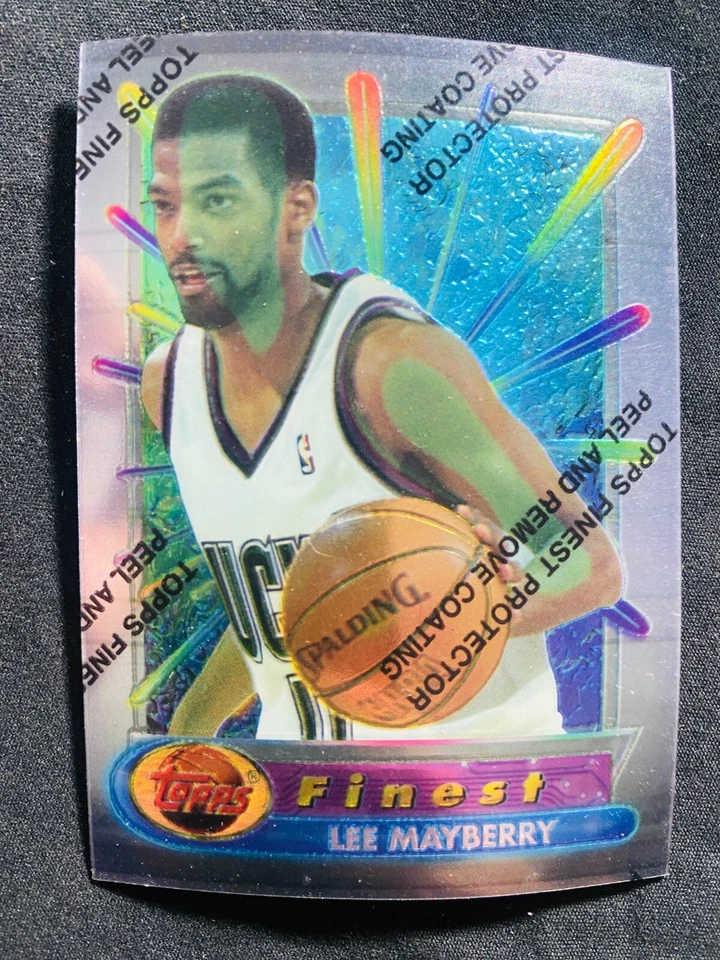 1994 TOPPS FINEST #158 LEE MAYBERRY NM-MT NBA BASKETBALL CARD - Image 1 of 1