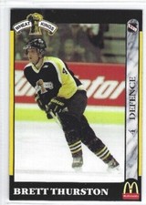 1999-2000 Brandon Wheat Kings (WHL) Brett Thurston