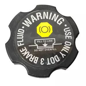 99-19 Silverado Sierra +More DOT 3 Brake Master Cylinder Filler Cap With Gasket - Picture 1 of 2