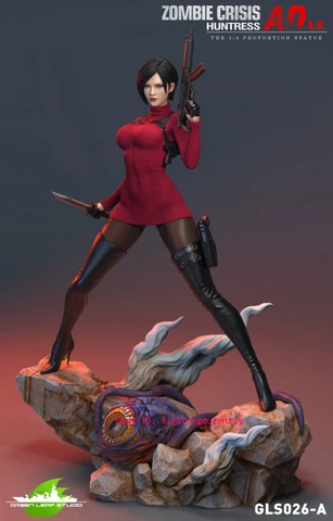GREEN LEAF Studio GLS026A 1/4 Scale Resident Evil Ada Wong 3.0 Statue Pre-order Cover
