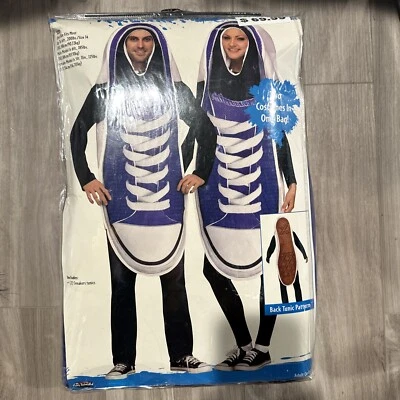 Divertido Mundo Par de Tenis Zapatos Divertidos Adultos Parejas Halloween Disfraz 112514 Foto 1 de 4