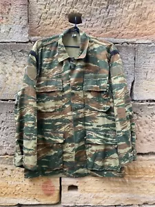 Ex-Greek Army Lizard Camouflage Long Sleeve Shirt - 120cm - Picture 1 of 3