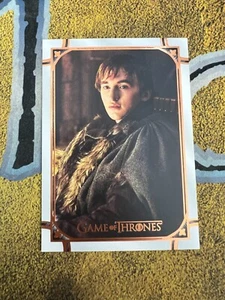 2021 Game of Thrones Iron Anniversary 2 Bran Stark #195 Copper Parallel #/199 - Bild 1 von 2
