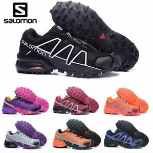 Women's Running Shoes Salomon Speedcross 4 Outdoor Hiking Sneakers Athletic