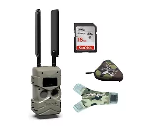 Cuddeback Bundle - LTC-3A Cuddeback Tracks Black Flash Camera & 16 GB SD Card - Picture 1 of 8