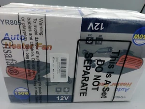Lot 2- 150W Portable Heater Heating Cooling Fan Defroster Demister Car Truck 12V - Picture 1 of 5