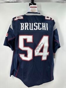Tedy Bruschi New England Patriots Signed Autograph Jersey Licensed JSA Witness
