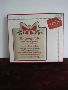 Lenox Hosting The Holidays 11,5" Spendenteller Weihnachten Urlaub UVP 80 $ - Bild 1 von 5