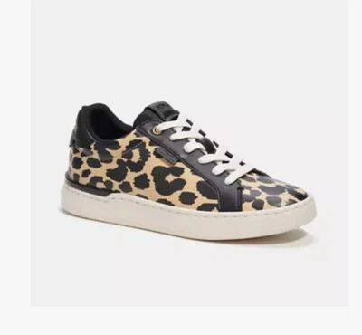 ZAPATILLAS bajas COACH ESTAMPADO LEOPARDO para mujer talla 9,5B nuevas en caja Foto 1 de 4
