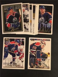 1995-96 Topps Edmonton Oilers Team Set 13 Karten - Bild 1 von 1
