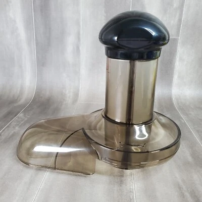 Bullet Express Trio BE-110 Juicer Replacement PART Juicer Cover & Pusher  - Image 1 of 4