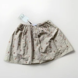 (New) ZARA KIDS Girls BEADED SKORT Skirt Light Brown Size 11-12 (152cm) - Picture 1 of 2