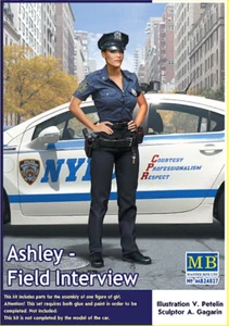 Master Box 24027 - Dangerous Curves Series Ashley Field Interview kit scala 1/24 - Foto 1 di 12