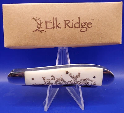 Elk Ridge Gentleman's Knife Trapper ER-220DR - Image 1 of 4