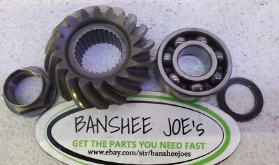 Yamaha Big Bear 350 1987-1997 4x4 accionamiento piñón tuerca y cojinete #1YW-17522-00-00 Foto 1 de 4