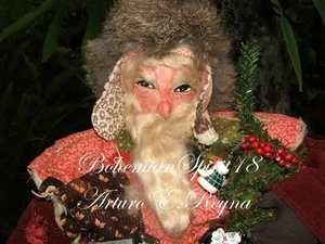 Arturo E.Reyna COLECCIONABLES,FIGURA FIRMADA ESTILO PRIMITIVO DE SANTA VICTORIANO - Imagen 1 de 1