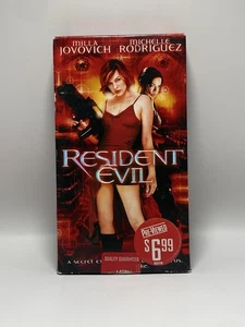 Resident Evil (VHS, 2002) Horror Halloween Vintage - Picture 1 of 4