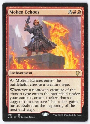 Molten Echoes R Commander: Innistrad: Crimson Vow 148 NM - Image 1 of 2