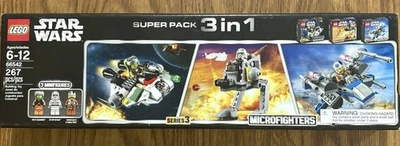 Lego 66542 Star Wars 3 em 1 Super Pack Novo Na Caixa - Hera Syndulla Ghost AT-DT X-Wing - Imagem 1 de 2