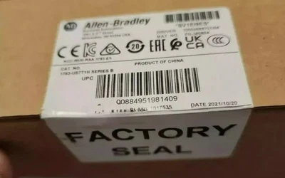 New Sealed Allen Bradley 1783-US7T1H SER B EtherNet/IP Tap Module 1783-US7T1H - Image 1 of 4