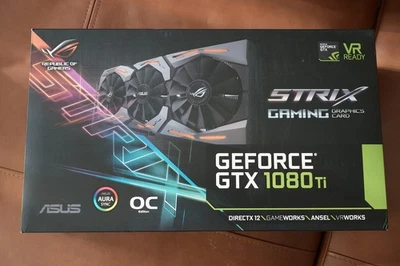 ASUS GeForce GTX 1080 Ti 11GB GDDR5X Graphics Card - OC Edition - Image 1 of 4