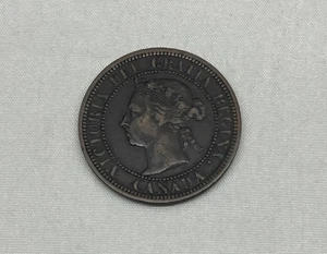 1887 Kanada großer Cent schön! - Bild 1 von 4
