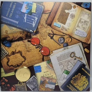 Tomb Raider (1996 Playstation) Blue/Brown vinyl LP Game Soundtrack BRAND NEW - Picture 1 of 10