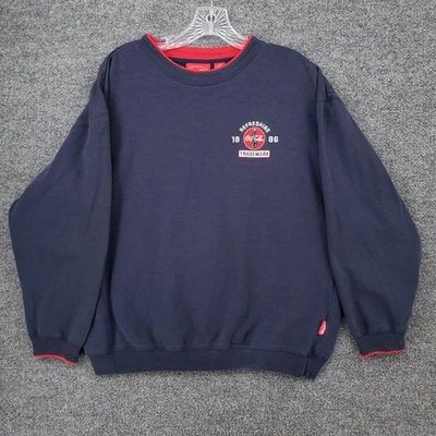 Sudadera Coca Cola Para Hombre L Grande Azul Cuello Redondo Polar Pullover Manga Larga Foto 1 de 4