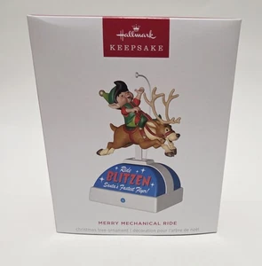 Hallmark Keepsake Ornament 2025 Magic Merry Mechanical Ride - Picture 1 of 5
