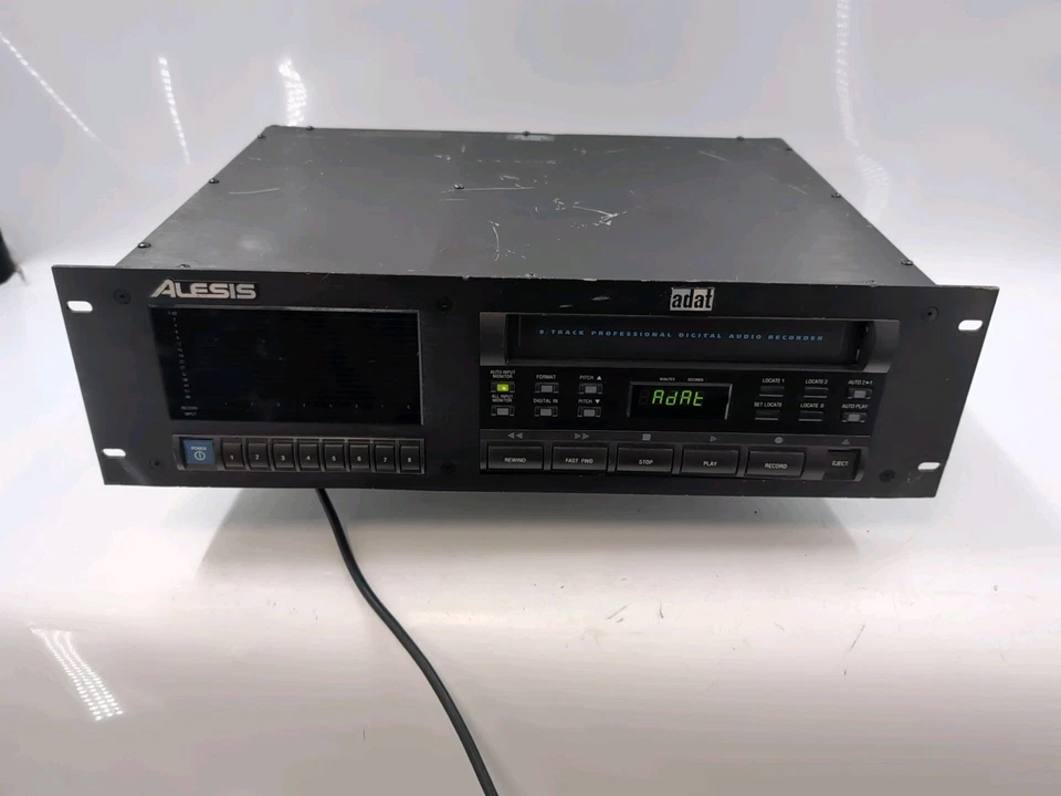 Alesis ADAT 8 Track Digital Audio Recorder *Tested* *AS-IS* - GC-6037 - - Image 1 of 4