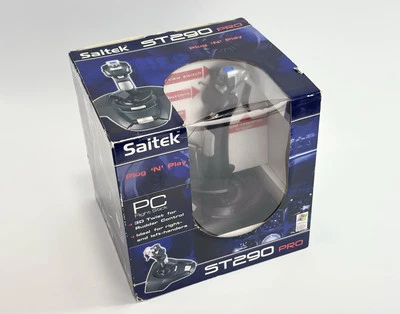 Saitek PC Flight Stick USB Joystick ST290 Pro Programmable BRAND NEW - Image 1 of 4