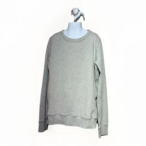 Ivivva by Lululemon Sweatshirt Gray Pullover Girls’ 14 Thumbholes Zipper Sides - Picture 1 of 12
