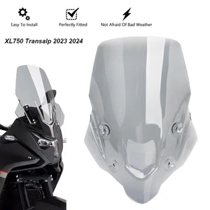 Deflectores de parabrisas gris humo para Honda Transalp XL750 2023 2024 - Imagen 1 de 7