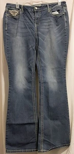 Vintage Messing Damen 16 Bootcut Jeans - Bild 1 von 3