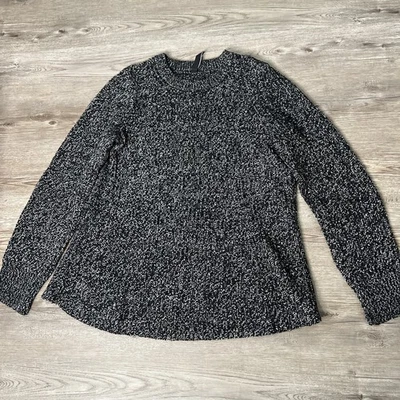 Suéter túnica Athleta mezcla de lana Sierra Crew trozo tejido para mujer pequeño Foto 1 de 4