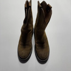 Ariat Sierra Saddle Ranch Herren Western Leder Arbeitsstiefel Größe 9 D Braun 10002304 - Bild 1 von 8