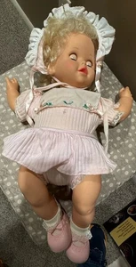 Vintage 1987 Mattel Baby Heather interaktive Babypuppe mit Box - Bild 1 von 15