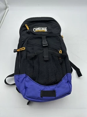 Bolso Camelback Blowfish Negro Púrpura Gris Senderismo Caminar De Colección, LEER Sin Vejiga Foto 1 de 4