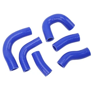 ˘Blue Radiator Coolant Hose Silicone Heat Resistant Leakage Proof Radiator - Picture 1 of 12