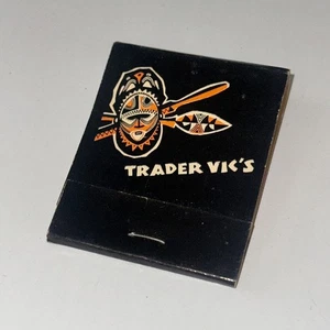 Trader Vic's Beverly Hills Hotel, CA Vintage Matchbook Original Location! - Picture 1 of 3