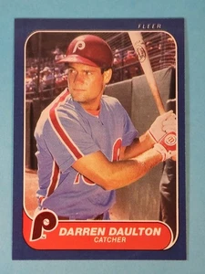 1986 Fleer Darren Daulton Philadelphia Phillies #438 - Picture 1 of 2