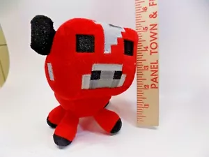 VTG - Minecraft MOJANG 6" Red Mooshroom Plush w/ Tush Tag - EUC - Picture 1 of 2