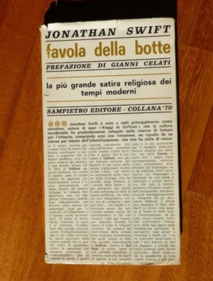 JONATHAN SWIFT- FAVOLA DELLA BOTTE-PREF.GIANNI CELATI-SAMPIETRO ED. (S.D.)1° ED. - Immagine 1 di 2