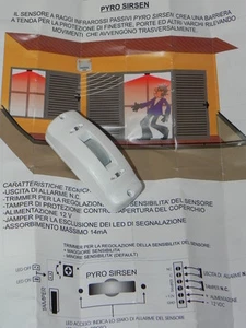 PYRO rivelatore infrarosso di movimento a tenda - Imagen 1 de 1