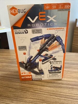 HEX BUG VEX ROBOTICS "CROSSBOW LAUNCHER " 200 PLASTIC PIECES, NO. 6533 3 - Image 1 of 3