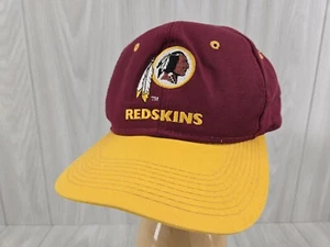 Vtg NFL Team Apparel Washington Redskins Baseball Cap Hat Snapback - Picture 1 of 13