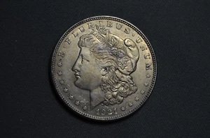 1921 P MORGAN SILVER DOLLAR BETTER GRADE #186NM - Picture 1 of 2