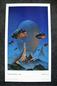 KELLY FREAS CLASSICS OF SCI FI DRUCK WARRIORS OF DAWN SIGNIERT - Bild 1 von 1