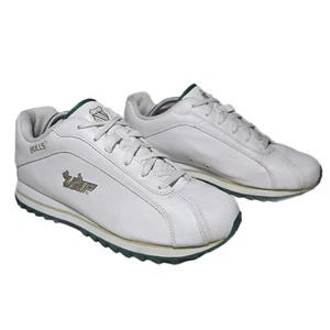Vintage K-Swiss USF Bulls White Leather Tennis Shoes Sneakers Men's Size 12 - Picture 1 of 11