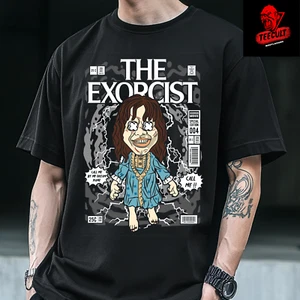 The Exorcist Horror Cult Film Character Funko Pop Unisex Cotton T-Shirt S–3XL - Bild 1 von 9
